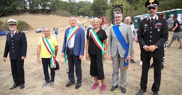 Sacrofano. XXIX Edizione del Palio Della Stella. I saluti della Città Metropolitana. Vince la Contrada “Le Valli”